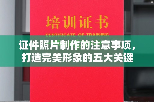 清浦证件照片制作的注意事项，打造完美形象的五大关键